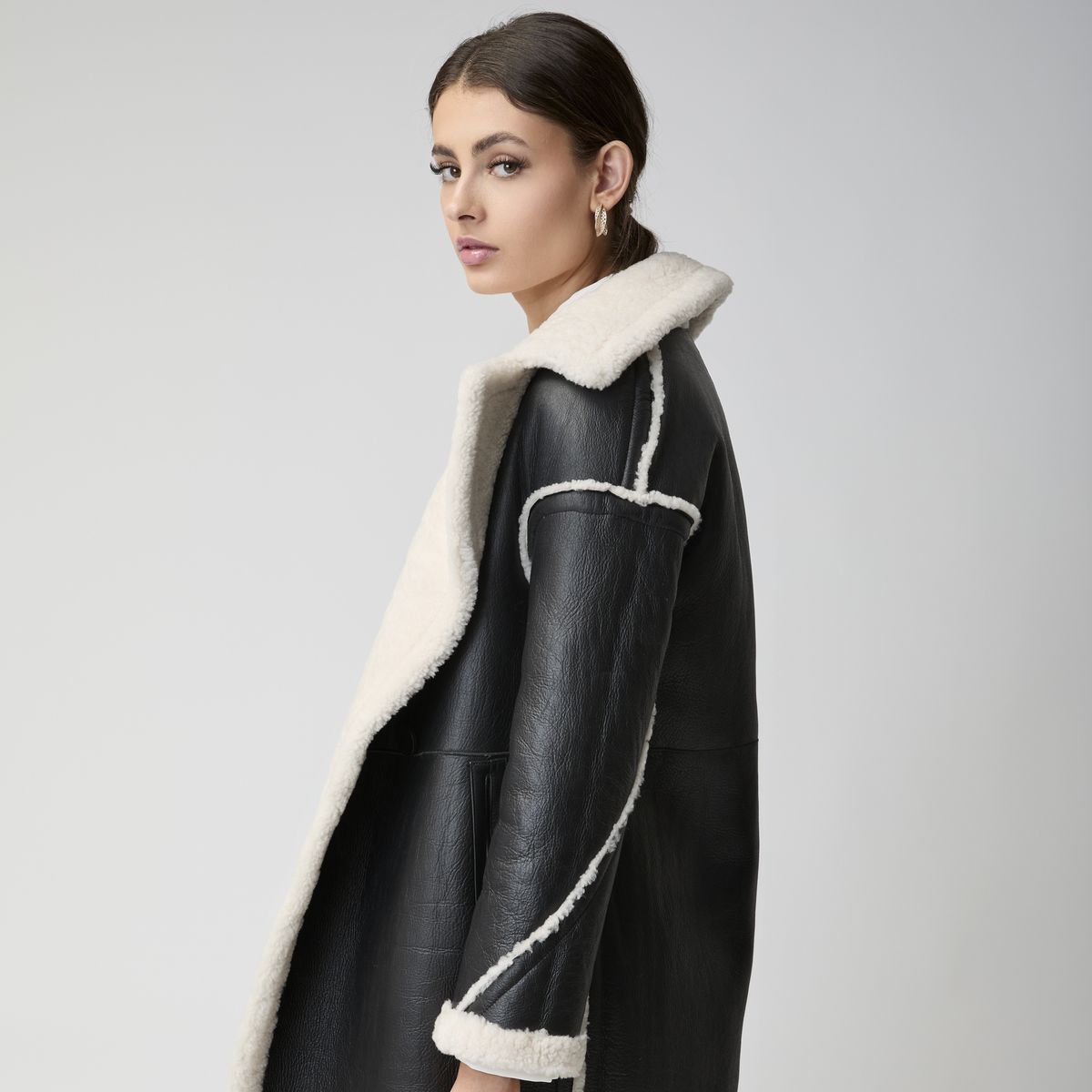 Lammfellmantel Savannah | Damen | Lammwolle Beige