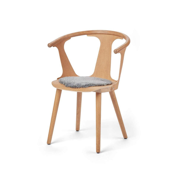 Lammfell Stuhlauflage | Kurzhaar | Neuseeland | D34 cm Sitzkissen | Sheepskinhouse.ch