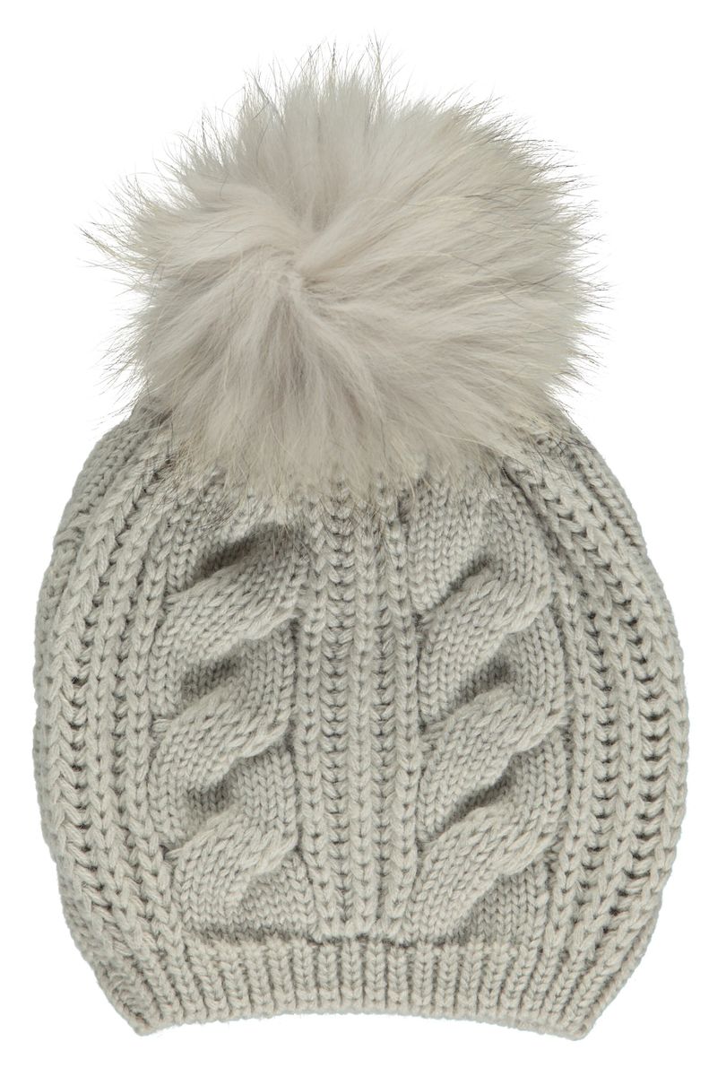 Stine Mütze | Wolle, Waschbär Modeaccessoire | Sheepskinhouse.ch