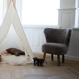 Emma Mini Loungsessel Anthrazit