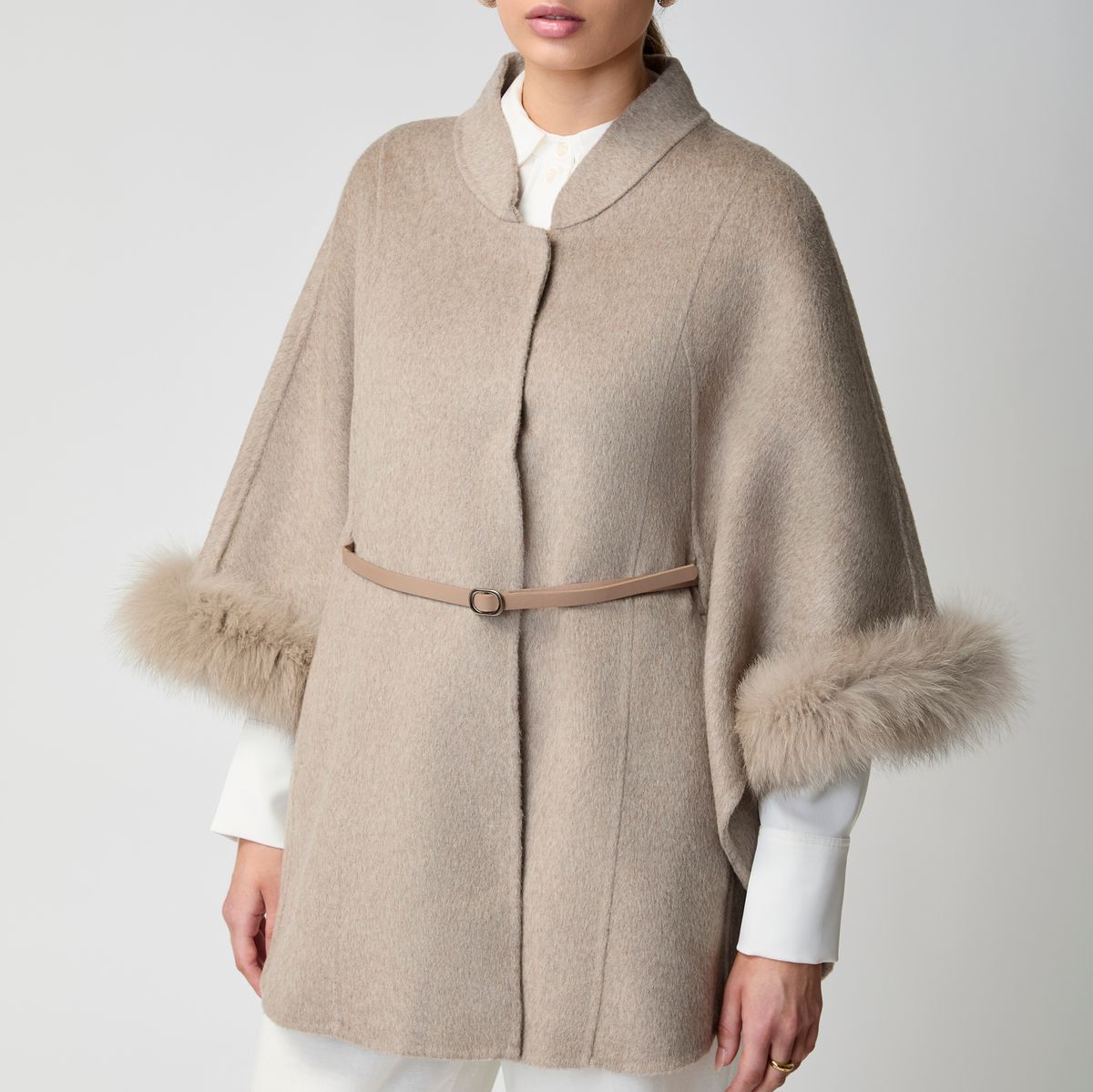Lorraine Poncho | Wolle, Fuchs Ponchos | Sheepskinhouse.ch