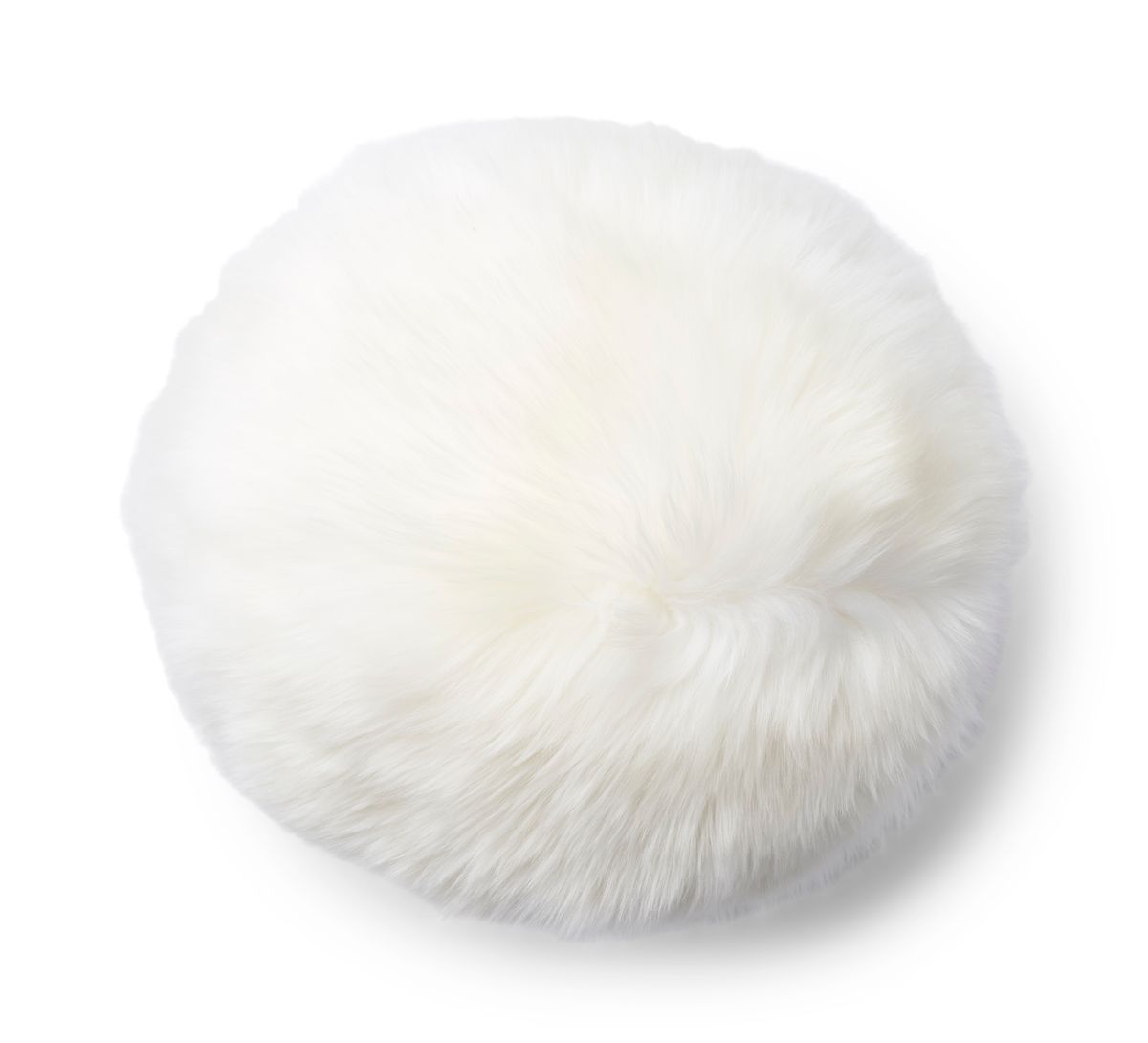 Angelite Kissenball | Langhaar | Neuseeland | D25/30/35 cm Fellkissen | Sheepskinhouse.ch