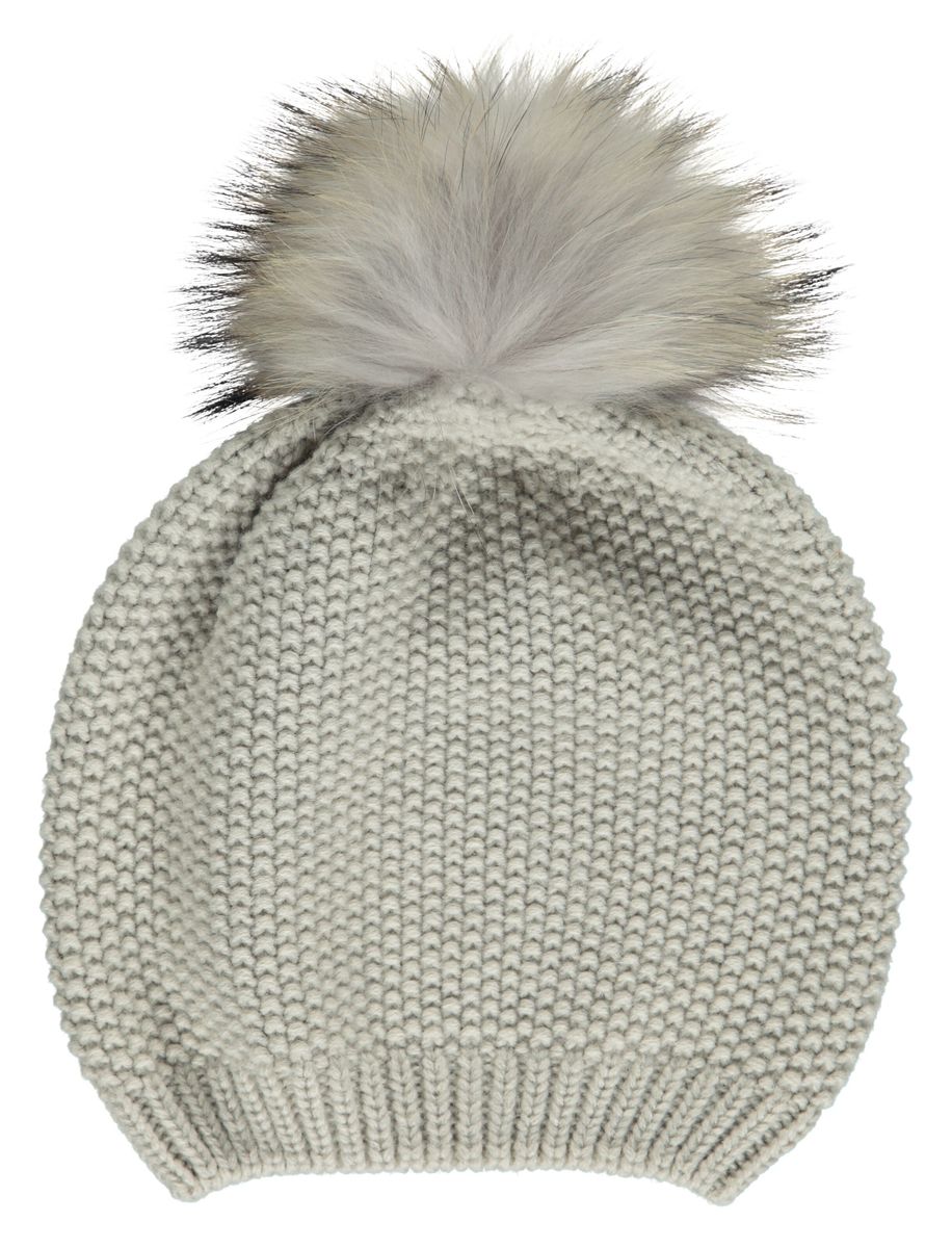 Stella Mütze | Wolle, Waschbär Modeaccessoire | Sheepskinhouse.ch
