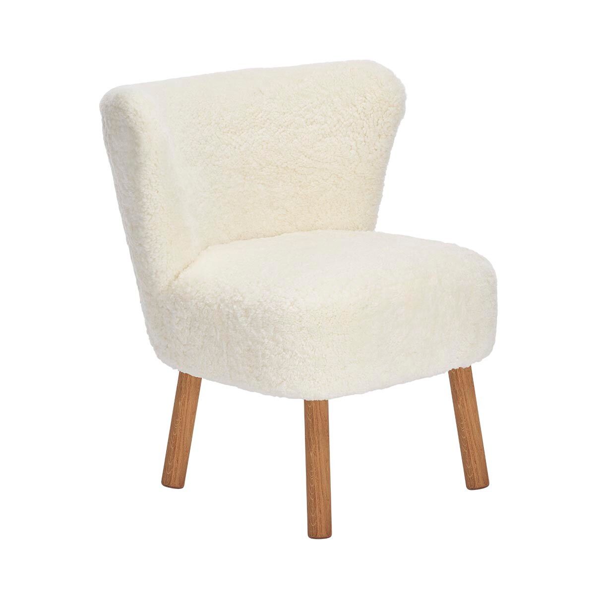 Emily Esszimmerstuhl | Premium Lammfell | Designmöbel Stühle | Sheepskinhouse.ch