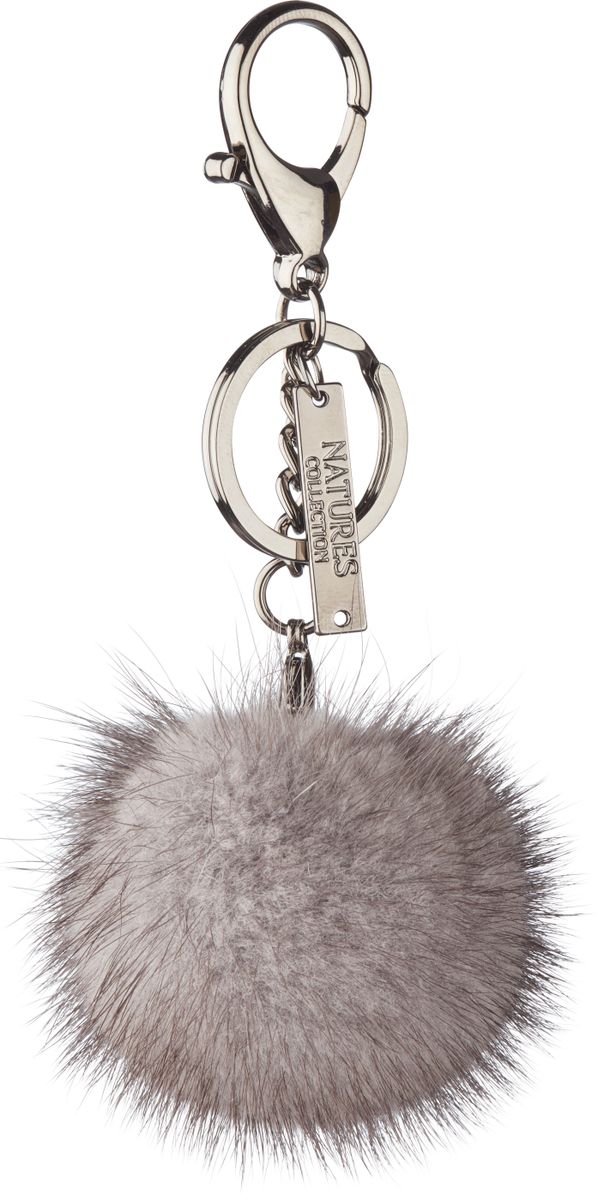 Pompon Schlüsselanhänger | Nerz Modeaccessoire | Sheepskinhouse.ch