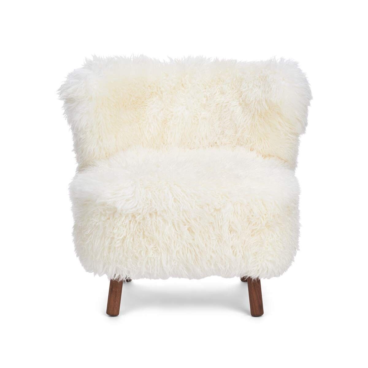 Emil Loungesessel | Premium Lammfell | Langhaar Stühle | Sheepskinhouse.ch