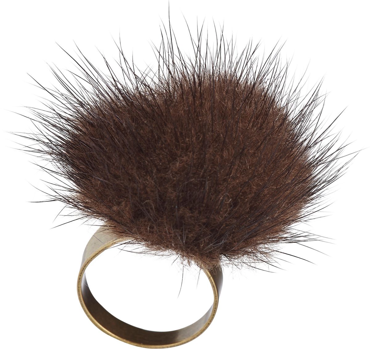 Pompon Ring | Nerz Modeaccessoire | Sheepskinhouse.ch