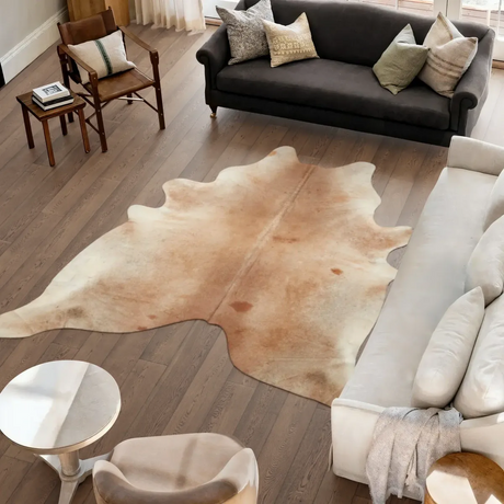Unika Kuhfell | Graubeige | 3,7 qm