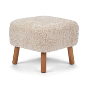 Lammfell Minihocker Emma | Kurzhaar | Designmöbel