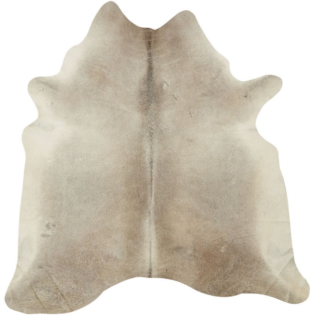 Kuhfell Teppich Unikat | Naturgrau | 3,4 m² | Nr. 659